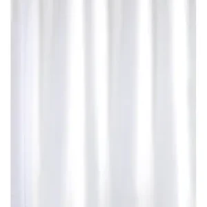 Petit Prix Rideau de douche Trendy - Blanc - 180x200cm GELCO