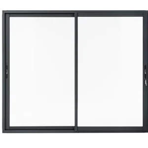 Acheter En Ligne Baie coulissante aluminium gris H.200 x 240 cm - Gamme Habitat - CLOSY