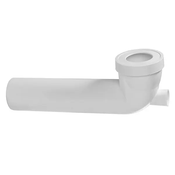 Pipe wc m longue coudee avec piquage 40mm JARDIBRIC Acheter Direct
