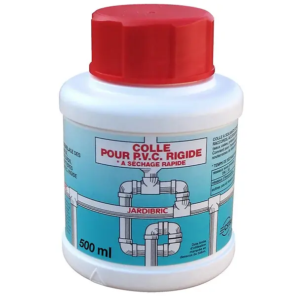 Colle PVC 500ml avec pinceau JARDIBRIC Promotion