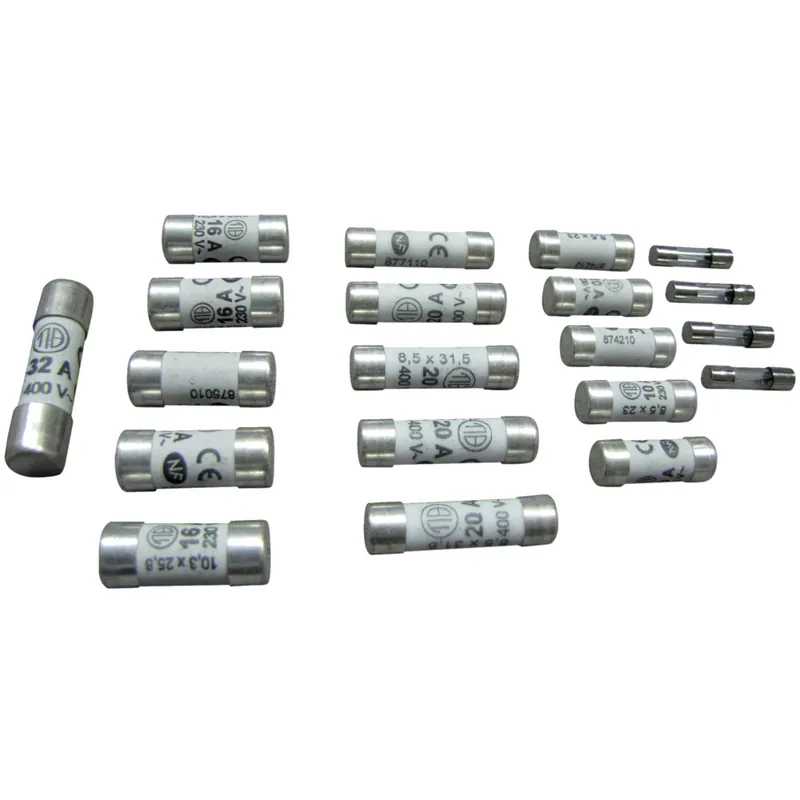 20 Fusibles en céramique 5x10A, 5x16A, 5x20A, 1x32A, 4x2,5A - TIBELEC Soldes