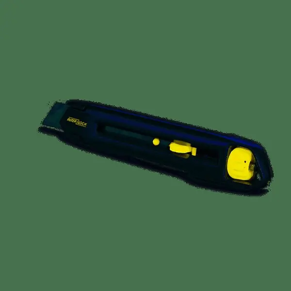 Cutter métal Interlock - Lame 18mm - Verrouillage lame STANLEY Affaire À Saisir