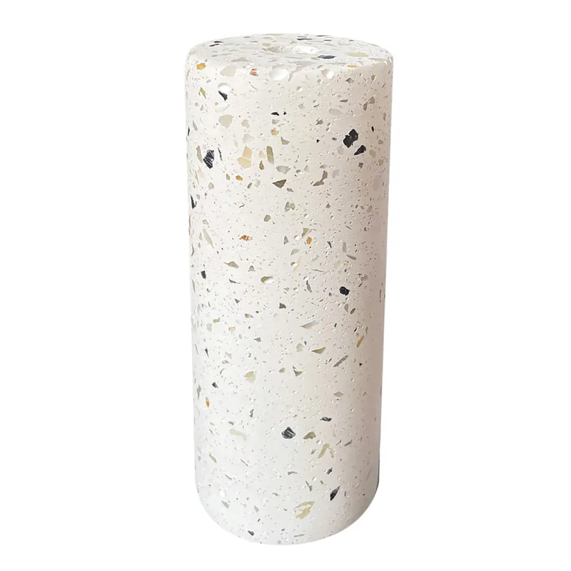 Douille électrique E27 Terrazzo blanc - TIBELEC Prix Réduit