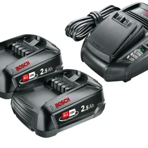 Chargeur et 2 Batteries 18V 2,5AH Prix Réduit