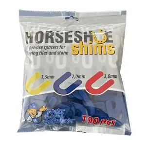 Entretoises à carreaux fer à cheval - 2mm - 100 pièces JD SYSTEME Pas Cher