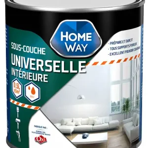 Sous-couche universelle intérieure acrylique - 0,5L HOMEWAY Super Prix