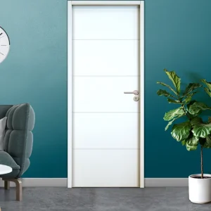Bloc-porte postformé QUADRIZ H.204 X l.83 cm prépeint poussant gauche - SMIS Commande En Gros