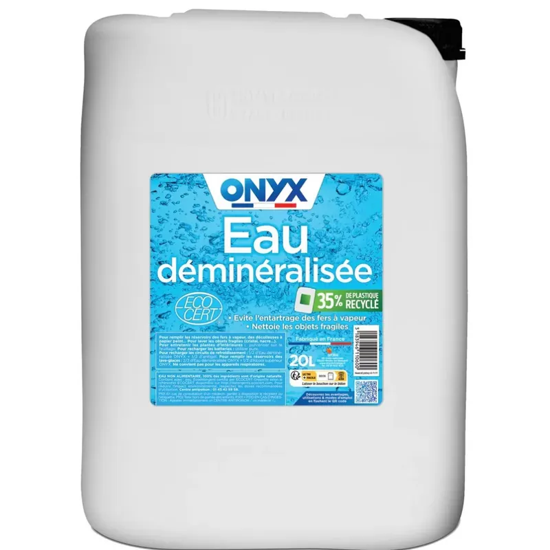 Eau déminéralisée 20L ONYX Acheter En Ligne