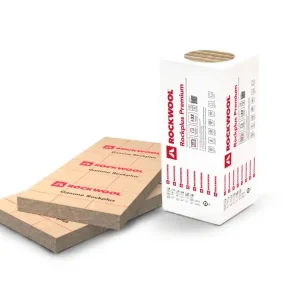 Vente Flash Laine de roche Rockplus Premium kraft - Épaisseur 200 mm 1,35 x 0,60 m ROCKWOOL