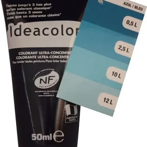 Dernière Chance Colorant ultra-concentré Bleu 50ml IDEACOLOR