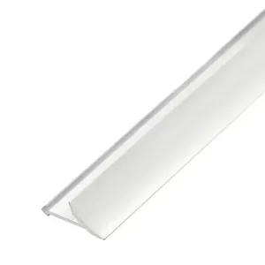 Profilé d‘angle intérieur étanche PVC blanc - 9mm - L.2,50m MAT INTER Prix Réduit