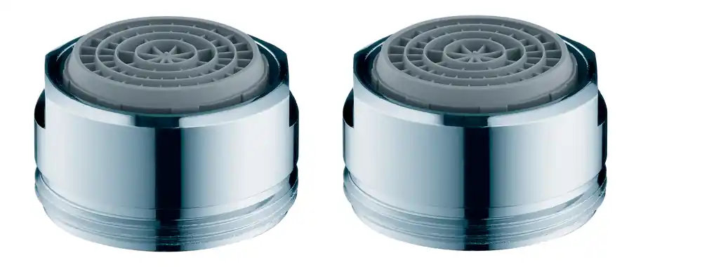Lot de 2 Mousseurs anticalcaires ECO 5 l/min HANSGROHE Satisfait Ou Remboursé