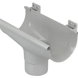 Naissance de dilatation PVC demi-ronde 25 - Gris clair WAVIN Paiement Sécurisé