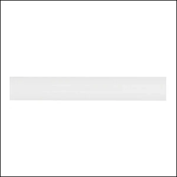 Barre à rideaux en bois - Blanc laqué - Diam.28mm - L.250cm MOBOIS Vente Flash