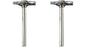 Brosses métalliques acier au carbone 428 - Lot de 2 DREMEL Authentique