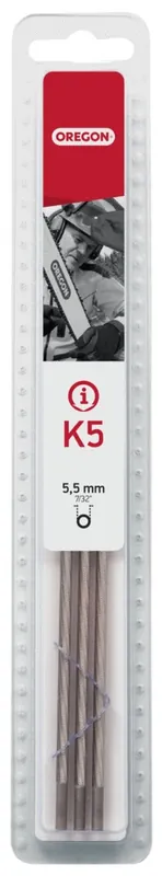 Livraison Express Limes rondes 5,5 mm par 3 OREGON