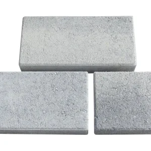 Pavage Maxi nuance 16,8 / 25,5 / 34 x 16,8 cm Gris Ep 6.3 cm- GGI Nouvelle Collection