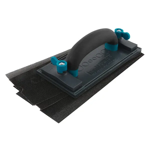 Lot de ponçage à main pour plâtre - 5 pièces WOLFCRAFT Retour Gratuit