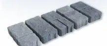 Dernière Chance Pavé Pa.do.va 12 x 24 cm Gris épaisseur 6 cm - GGI
