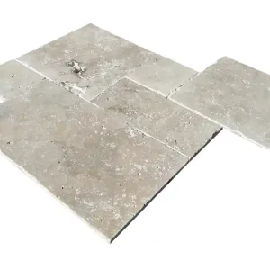 Pierre Naturelle travertin beige OPUS 4 Formats DISTRIMAT SUD Remise