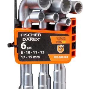 Acheter Direct Ratelier 6 clés pipes 8 à 19mm FISCHER DAREX