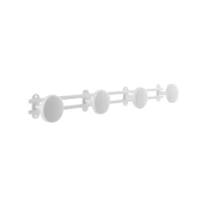Portemanteau à fixer Sancy blanc 4 têtes CIE D/BOIS Vente Flash