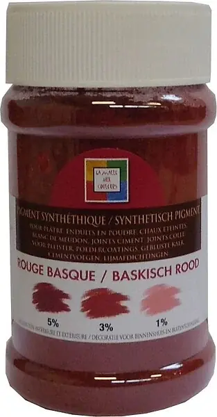 Promotion Saisonnière Pigment Rouge Basque pot 250ml - Poudre fine - Teinte Rouge