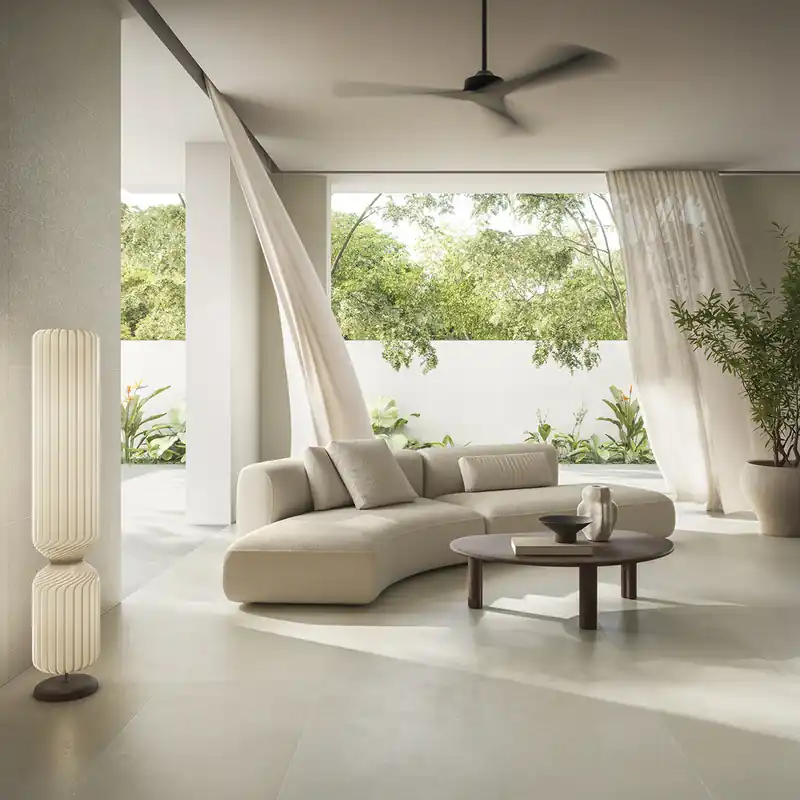 Promotion Carrelage sol intérieur effet pierre TALCO ARIA TEINTE MASSE ép 9 mm 80,2 x 80,2 cm rectifié paquet de 1,29 m² ERMES