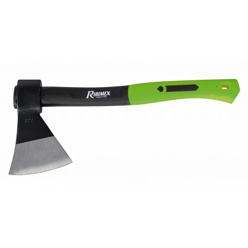 Dernière Chance Hachette avec un manche galbé tri-matière de 37 cm RIBIMEX