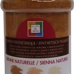Pigment Sienne Naturelle - Poudre - 250ml Bon Marché