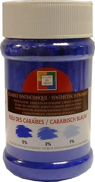 Top Vente Pigment en poudre Bleu des Caraïbes Bleu 250ml