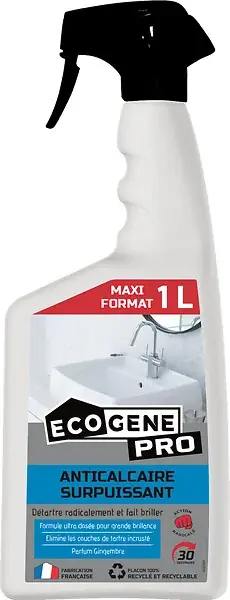 Offre Exclusive Nettoyant anticalcaire senteur marine - 1L ECOGENE