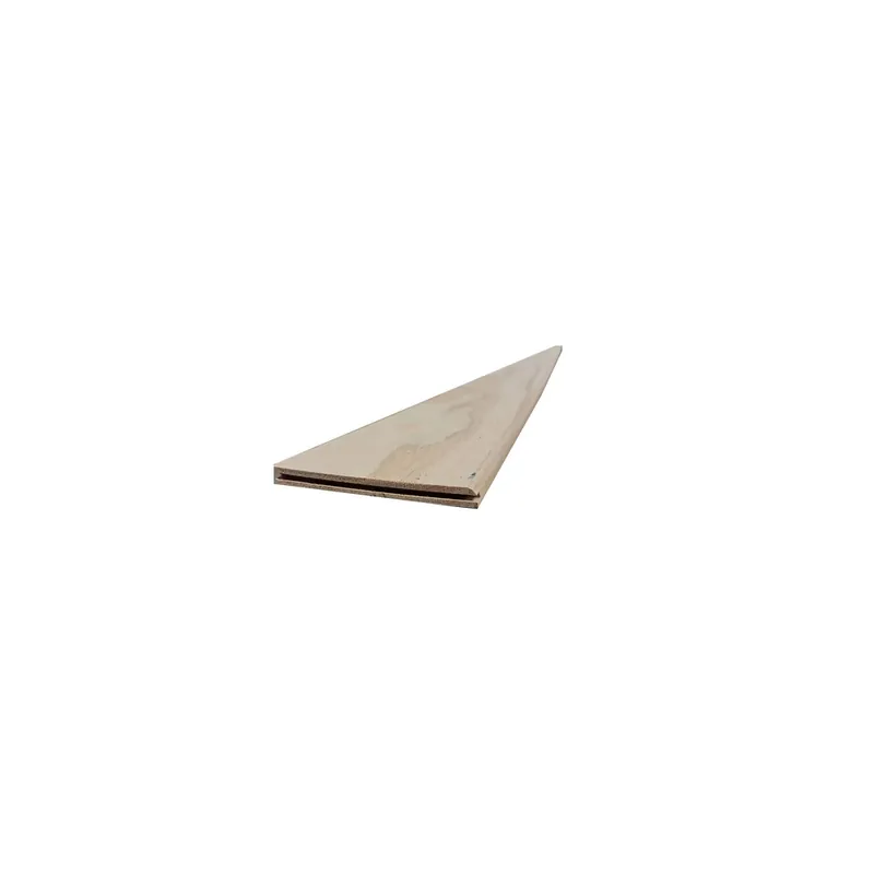 Dernier Modèle Plinthe bois chêne rabotée non traitée - Ép.10 x l.100 mm - L.2.40 m - MS BOIS