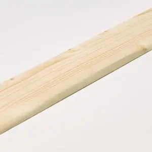 Dernière Chance Plinthes sapin du nord arrondies rabotées non traitées - Ép.10 x l.70 mm - L.1.95 m - lot de 5 - GROUPE SIAT