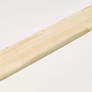Petit Prix Plinthes sapin du nord arrondies rabotées non traitées - Ép.8,5 x l.92 mm - L.1.95 m - lot de 5 - GROUPE SIAT