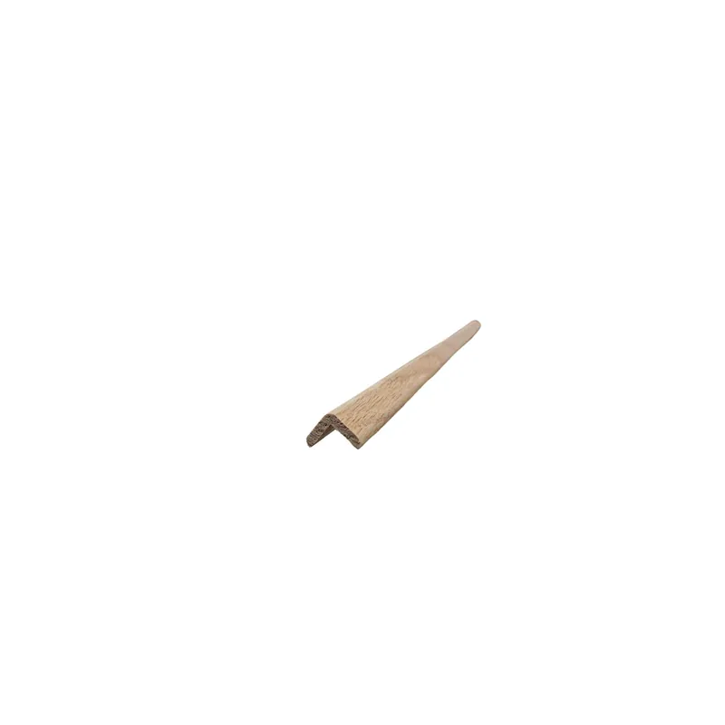 Expédition Rapide Baguette d‘angle chêne rabotée non traitée - Ép.28 x l.28 mm - L.2.40 m - MS BOIS