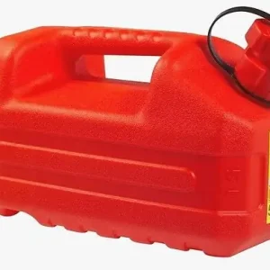 Offre Exclusive Jerrican plastique essence 5L - Rouge - Homologué UN EDA