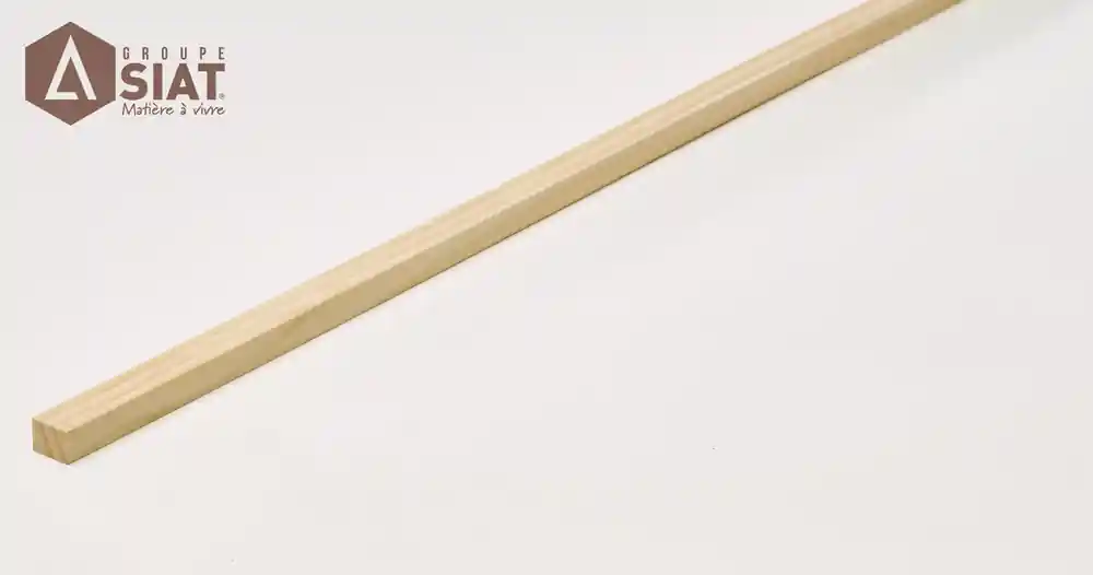 Tasseaux sapin 1er choix raboté non traité - Ép.13 x l.18 mm - L.2.00 m - GROUPE SIAT Dernier Modèle
