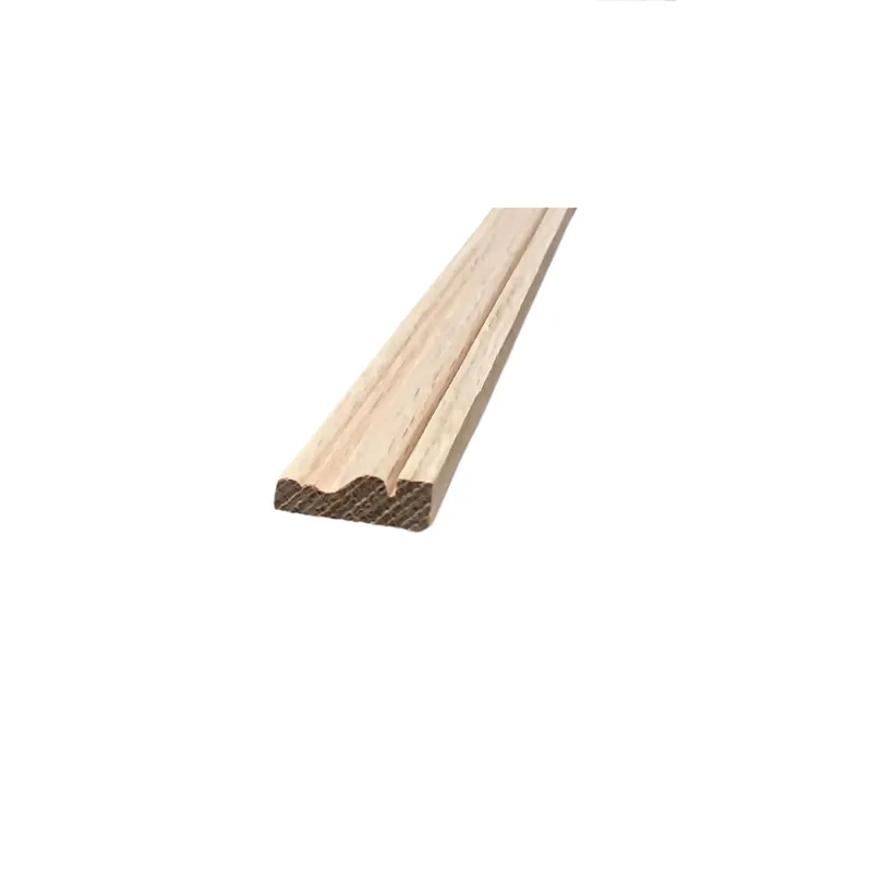 Chambranle chêne rabotée non traitée - Ép.10 x l.30 mm - L.2.40 m - MS BOIS Usine Directe