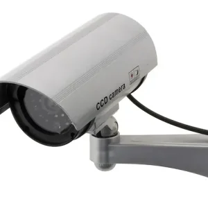 Satisfait Ou Remboursé Caméra surveillance factice LED intérieur/extérieur - Otio