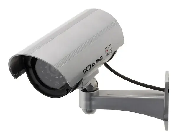 Satisfait Ou Remboursé Caméra surveillance factice LED intérieur/extérieur - Otio