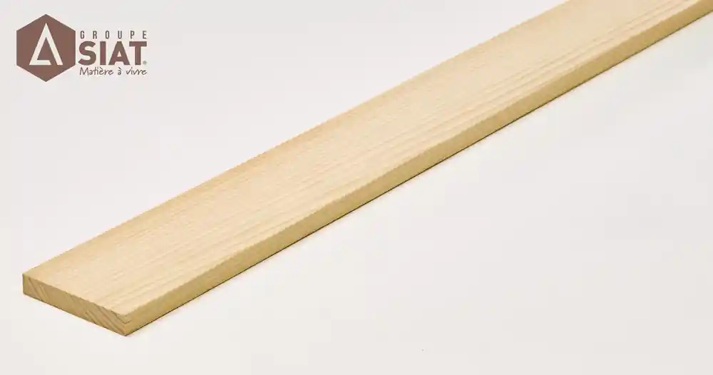 Tasseaux sapin 1er choix raboté non traité - Ép.13 x l.38 mm - L.2.00 m - GROUPE SIAT Certifié
