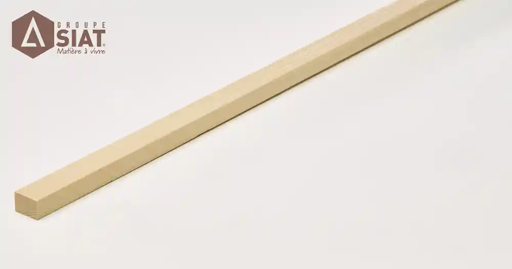 Tasseaux sapin 1er choix raboté non traité - Ép.22 x l.28 mm - L.2.00 m - GROUPE SIAT Jusqu'à Épuisement Des Stocks