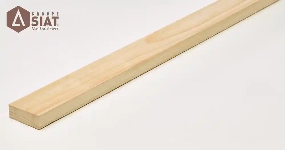 Authentique Tasseaux sapin 1er choix raboté non traité - Ép.22 x l.47 mm - L.2.00 m - GROUPE SIAT