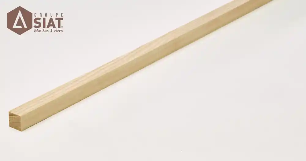 Meilleur Choix Tasseaux sapin 1er choix raboté non traité - Ép.22 x l.22 mm - L.2.00 m - GROUPE SIAT