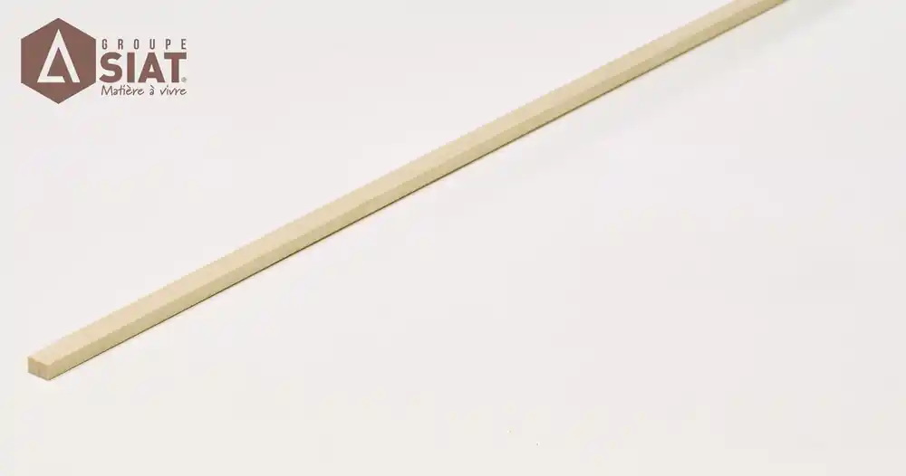 Super Prix Tasseaux sapin 1er choix raboté non traité - Ép.9 x l.13 mm - L.2.00 m - GROUPE SIAT