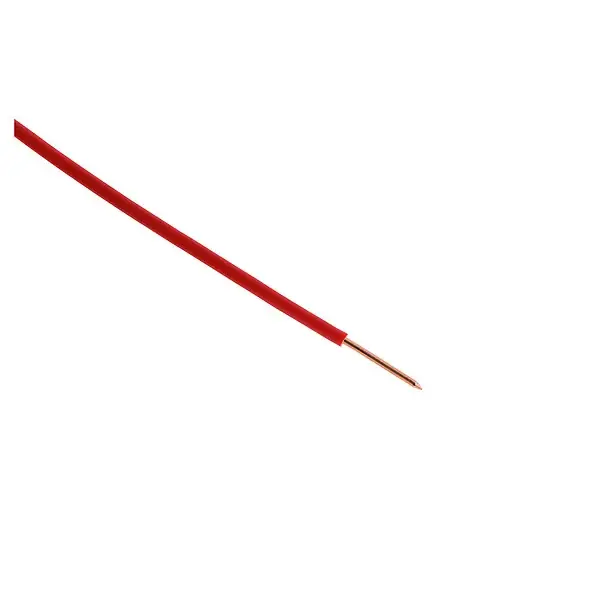 Promotion Fil électrique H07V-U 1,5mm² rouge - 25m - Zenitech