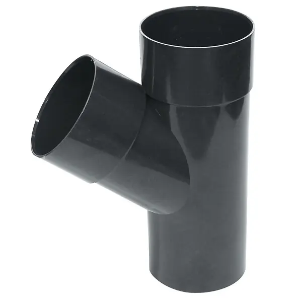 Culotte de descente 67° Diam.80 - PVC rigide - Graphite FITT Soldes