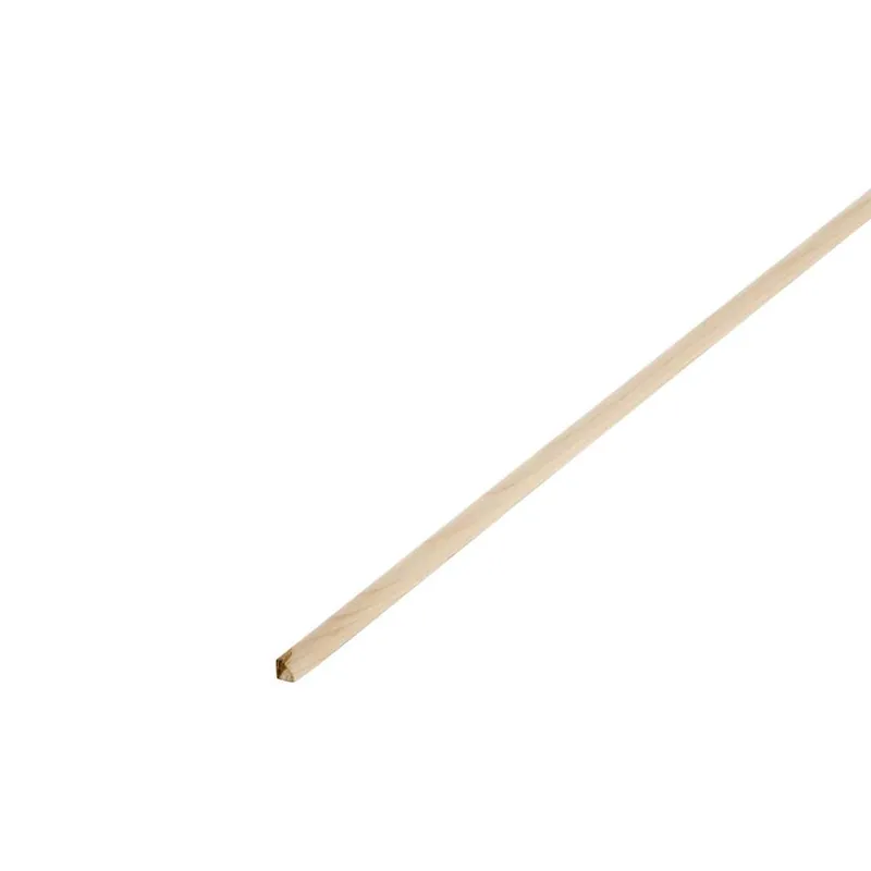 Meilleure Vente Quart de rond bois pin raboté non traité - Ép.16 x l.16 mm - L.2.40 m - AJ TIMBER