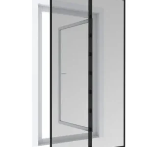 Vente Directe Rideau de porte magnétique - Anthracite - 100x210cm WINDHAGER